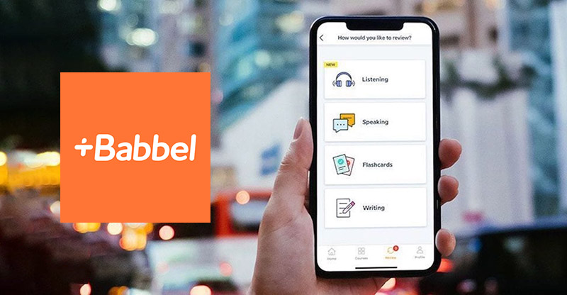 برنامه آموزش زبان Babbel