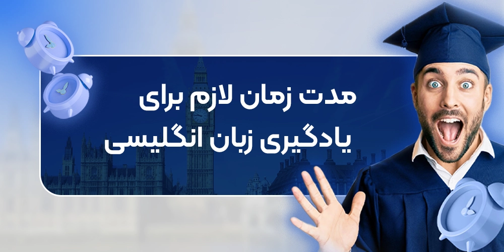 مدت زمان لازم برای یادگیری زبان انگلیسی