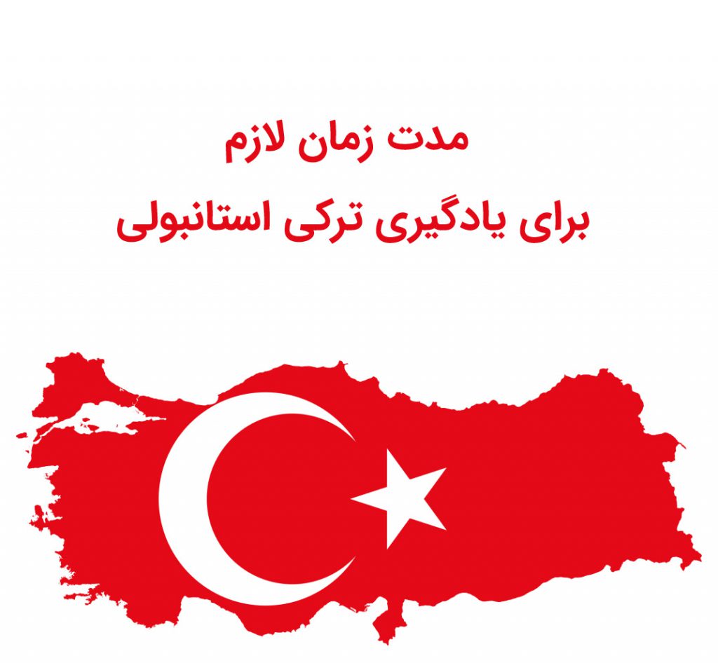 مدت زمان لازم برای یادگیری ترکی استانبولی
