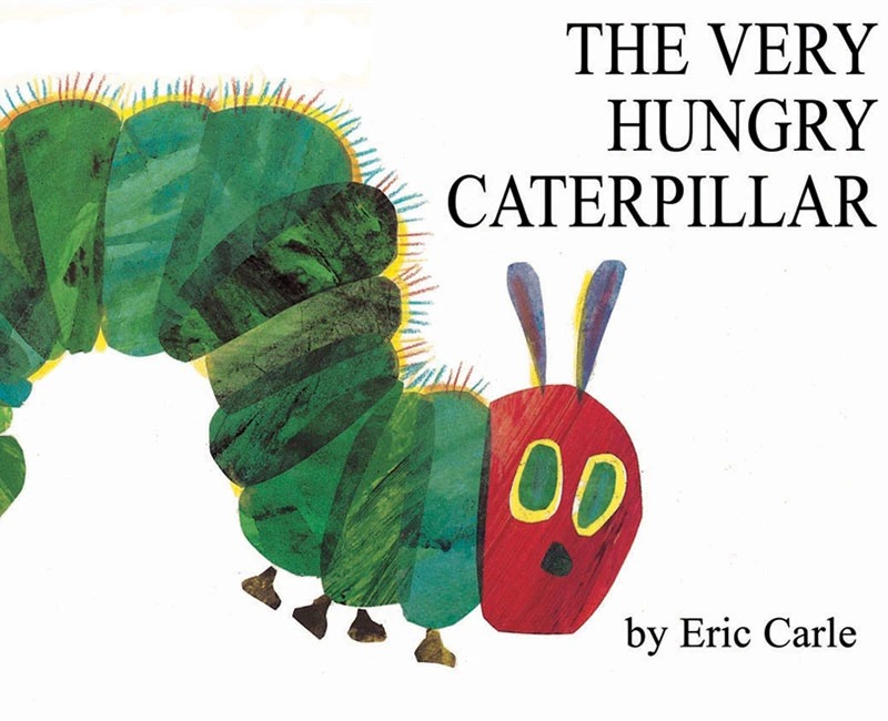 کتاب داستان The very hungry Caterpillar 