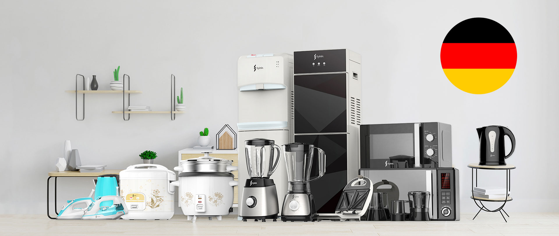 لوازم خانه به زبان آلمانی در جدول با مثال و ترجمه