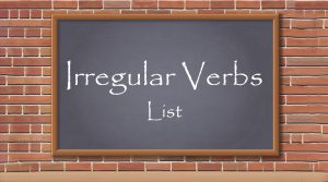 لیست کامل افعال بی قاعده به زبان انگلیسی با معنی