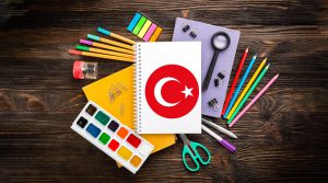 لوازم تحریر در زبان ترکی استانبولی و نمونه جملات با معنی
