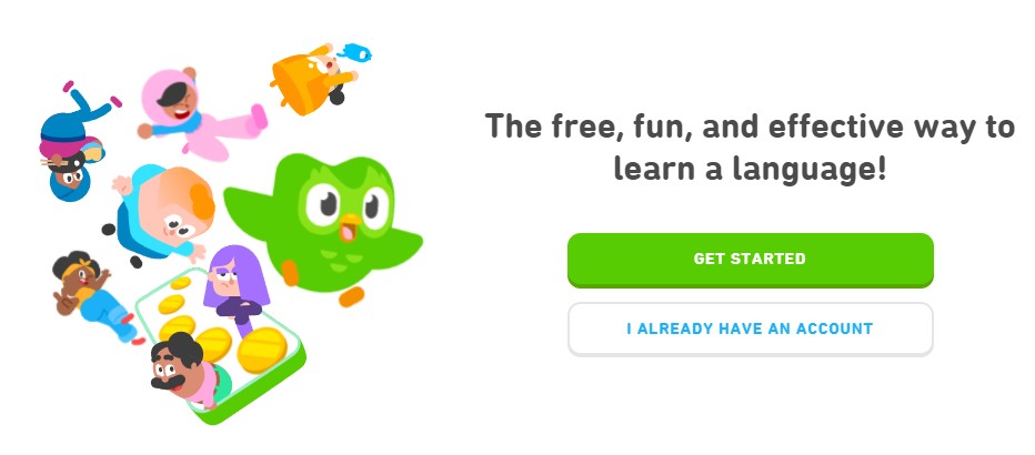 یادگیری زبا با Duolingo