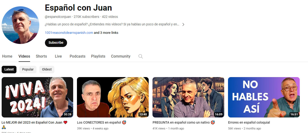 کانال Español con Juan