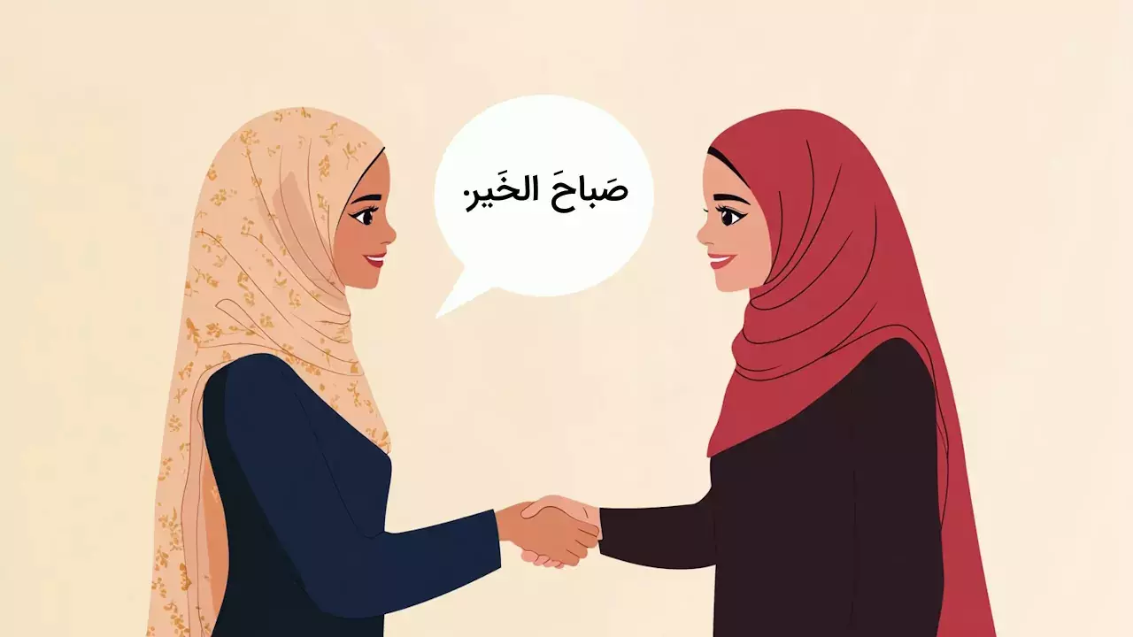 سلام و احوالپرسی‌ های زمانی در زبان عربی